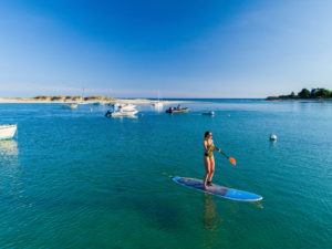 Camping Le Letty - Activité paddle au Letty