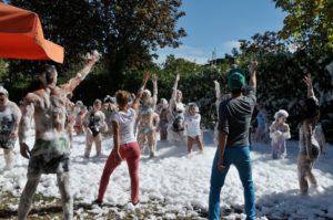 Camping Le Letty - Après-midi mousse au camping