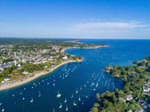 Camping Le Letty - Vue aérienne de Benodet