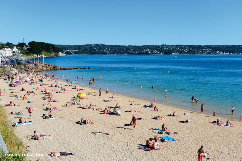 Camping Le Letty - La plage à proximité de Brest