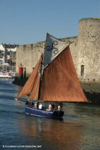 Camping Le Letty - Balade en bateau dans le port de Concarneau