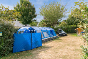 Camping Le Letty - Vue de l'emplacement confort