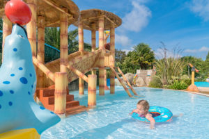 Camping Le Letty - Pataugeoire et jeux aquatiques