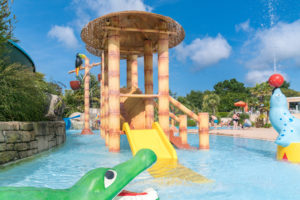 Camping Le Letty - Pataugeoire et jeux aquatiques