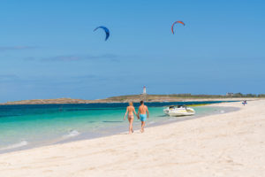 Camping Le Letty - vue d'une des plages aux Glenan