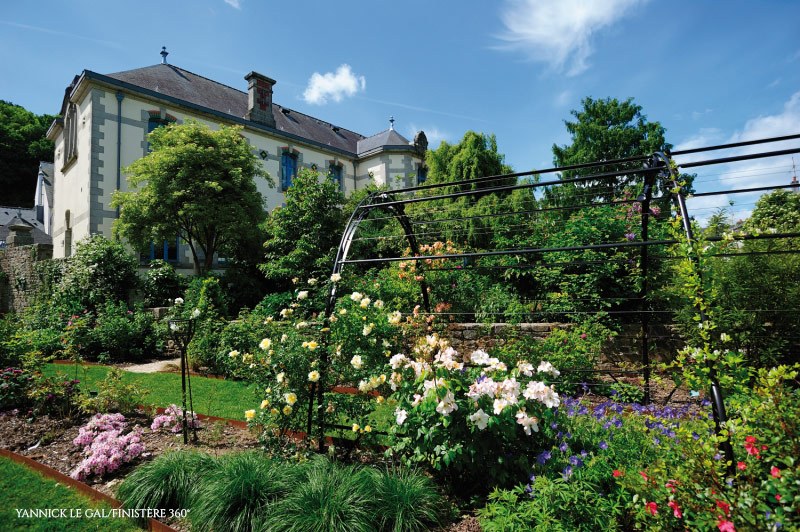 Jardin public à Quimper