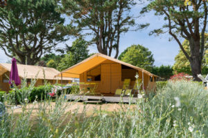 Camping Le Letty - Logement tente Lodge extérieur