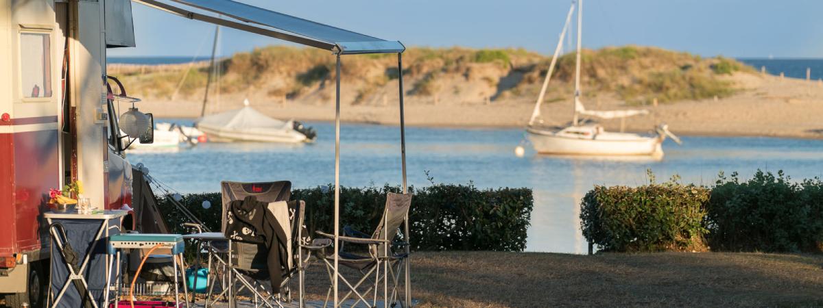 emplacement de camping en bord de mer Bretagne