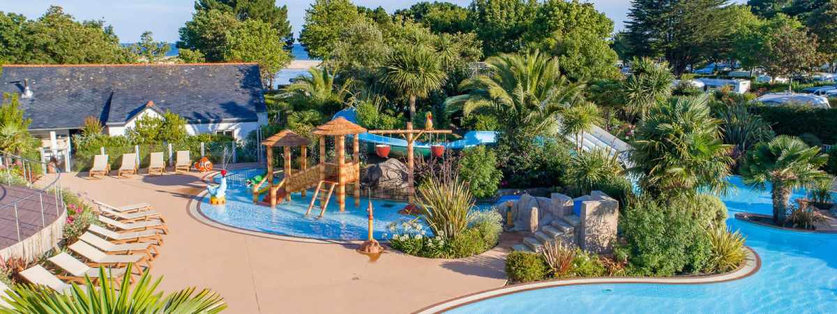 parc aquatique en Breatagne du camping le Letty